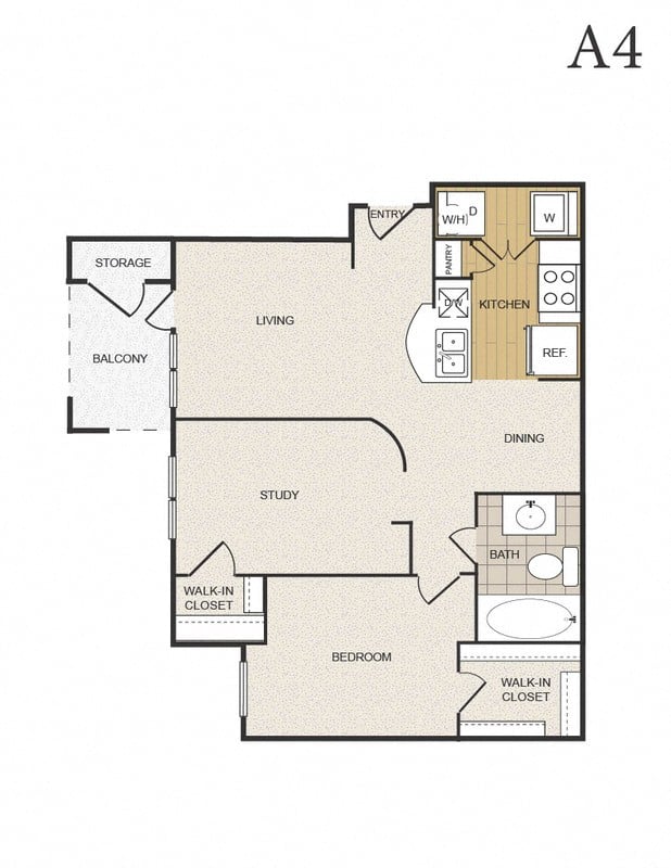 A4 floor plan